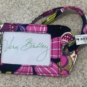 Vera Bradley luggage tag